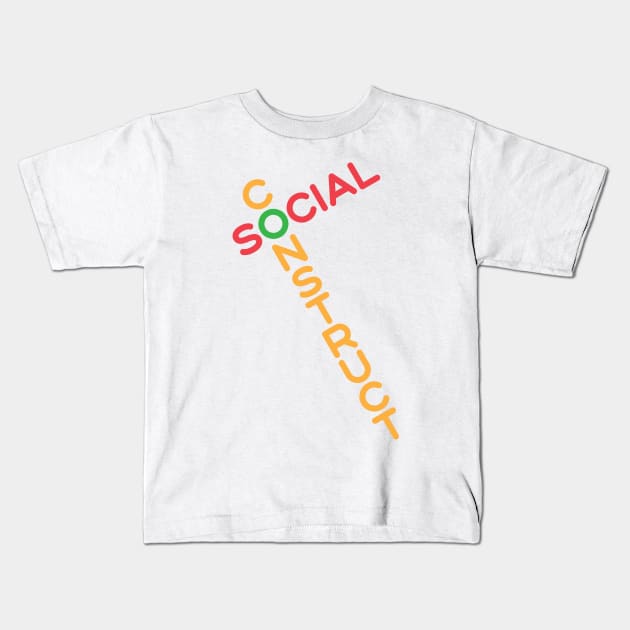 Social construct Kids T-Shirt by Yourmung